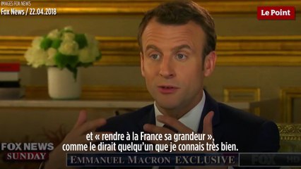 Voyage aux Etats-Unis : les petites phrases d'Emmanuel Macron