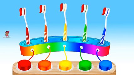 Tooth Brush Finger Family Song | Tooth Brush Finger Family Nursery Rhymes Songs For Children Kids