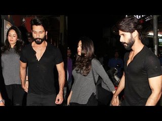 Shahid Kapoor & Wife Mira Rajput's SECRET DINNER DATE CAUGHT ON CAMERA