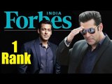 Salman Khan TOPS 2016 Forbes India List !