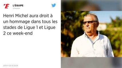 Football. Un hommage rendu à Henri Michel sur les terrains Français.
