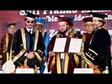 Shahrukh Khan Receives Doctorate From Maulana Azad Nation Urdu University