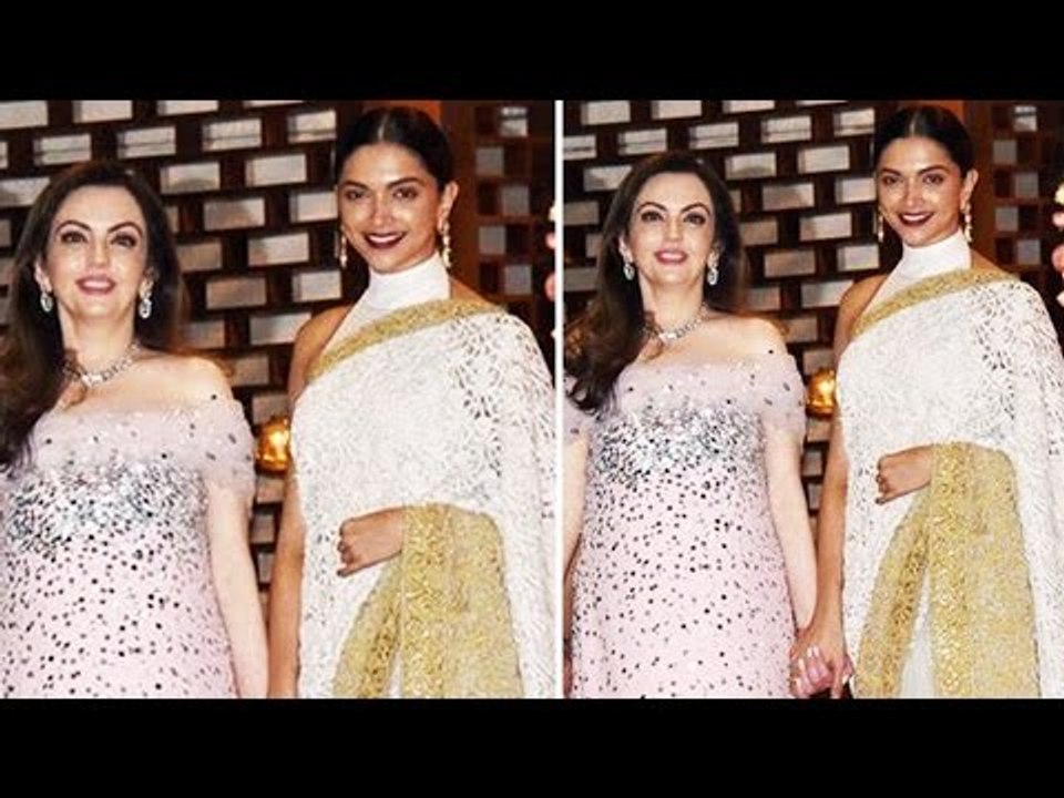 Hot Deepika Padukone At Ambani Wedding Bash 2016