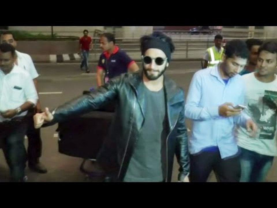 Ranveer Singh Spotted At Mumbai Airport, Leaves Europe For An Ad Shoot