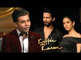 Shahid Kapoor With Wife Mira Rajput On Koffee With Karan 5 | EPISODE