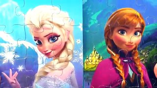 Frozen puzzle and Winter applique videos for children
