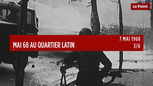 7 mai 68 au Quartier latin 3/6 : la longue marche des étudiants à travers Paris
