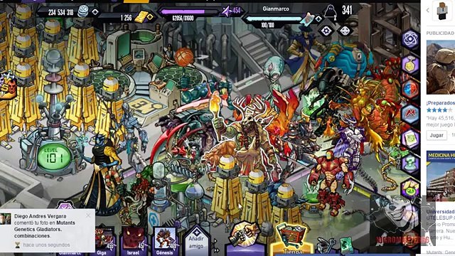 Mutants Genetic Gladiators - Bug del mutante El Original