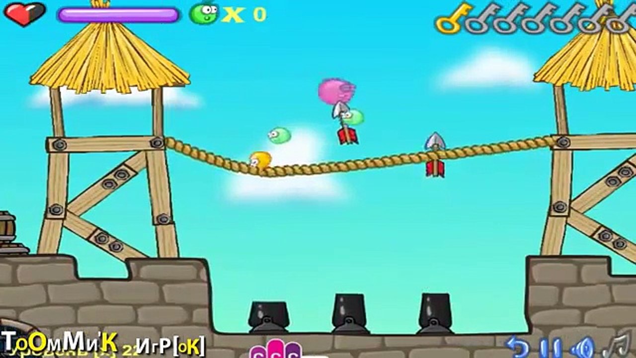 Мультик ИГРА про КРАСНЫЙ ШАРИК пушистик [18] СЕРИЯ. Игра Frizzle Fraz 2 для детей малышей на русском