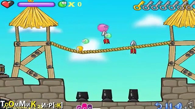 Мультик ИГРА про КРАСНЫЙ ШАРИК пушистик [18] СЕРИЯ. Игра Frizzle Fraz 2 для детей малышей на русском