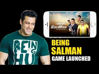 Being SalMan Official Android GAME Launched By Salman