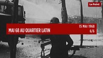 15 mai 68  au Quartier latin 6/6 : des étudiants en arts dramatiques s'emparent du théâtre de l’Odéon