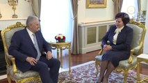 Başbakan Yıldırım, Danıştay Başkanı Güngör'ü Kabul Etti