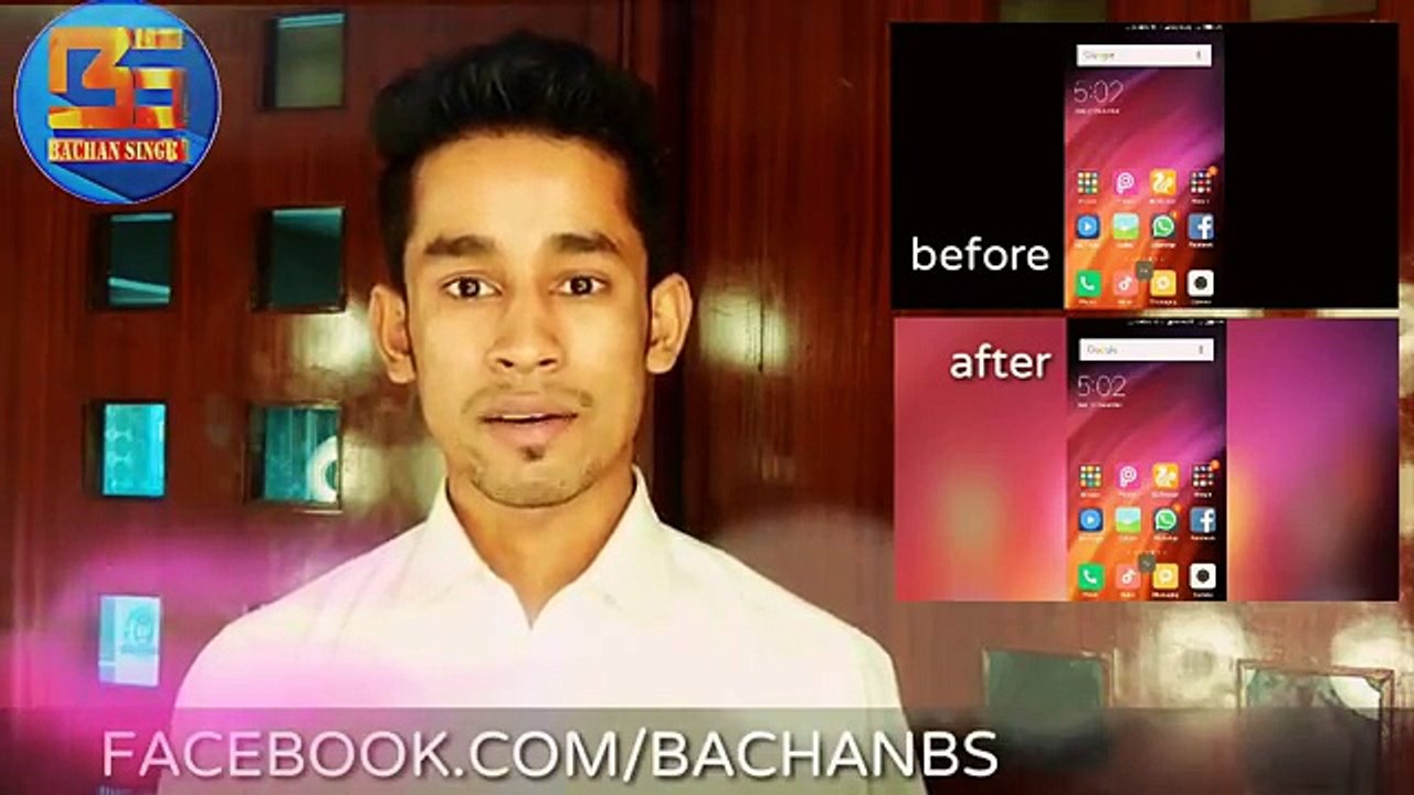 How to get blurry background for screenrecorded video | BS