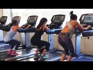 Katrina,Alia,Parineeti HOT Workout In Gym | Dream Team 2016