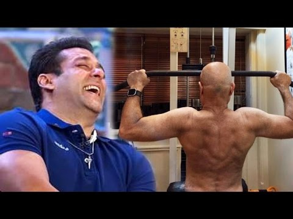 Salman Khan Makes FUN Of Anupam Kher's WORKOUT Pic