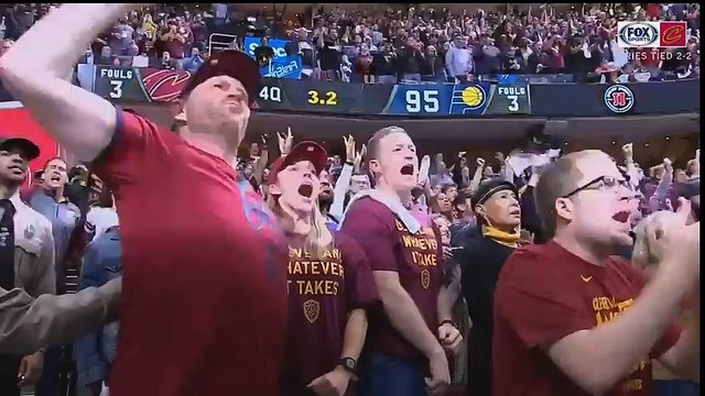 LeBron James Blocks Victor Oladipo Then Hits Game Winner! Cavaliers vs Pacers