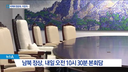 남북 ‘판문점 선언’에 비핵화 담을지 진통 예고