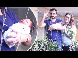 (VIDEO) Kareena Kapoor's Baby Taimur Ali Khan's First OFFICIAL Look