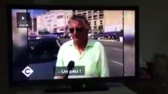 Un chauffeur de taxi marseillais assure qu’il parle anglais