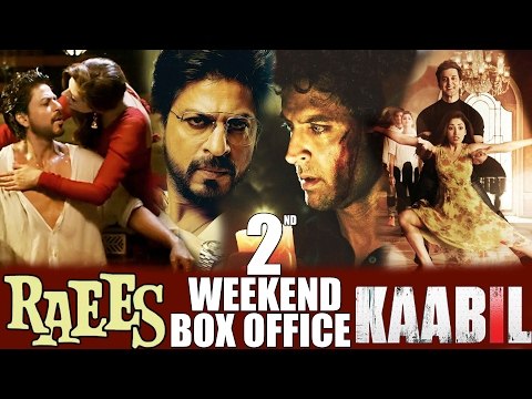RAEES vs KAABIL - 2nd WEEKEND BOX OFFICE COLLECTION - Shahrukh vs Hrithik