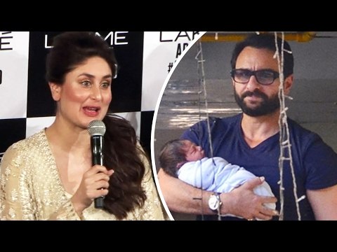 Kareena REVEALED How She & Saif Balance Taking Care of Their Son Taimur