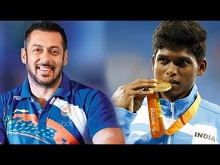 Salman Khan To ANNOUNCE Special Gift To Mariyappan On Winning Gold Medal