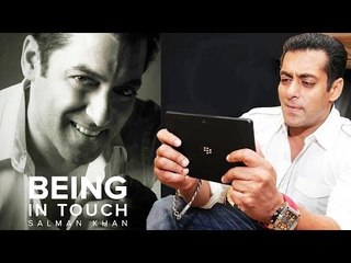 (VIDEO) Salman Khan Reveals The REAL Reason Of Launching Being In Touch App
