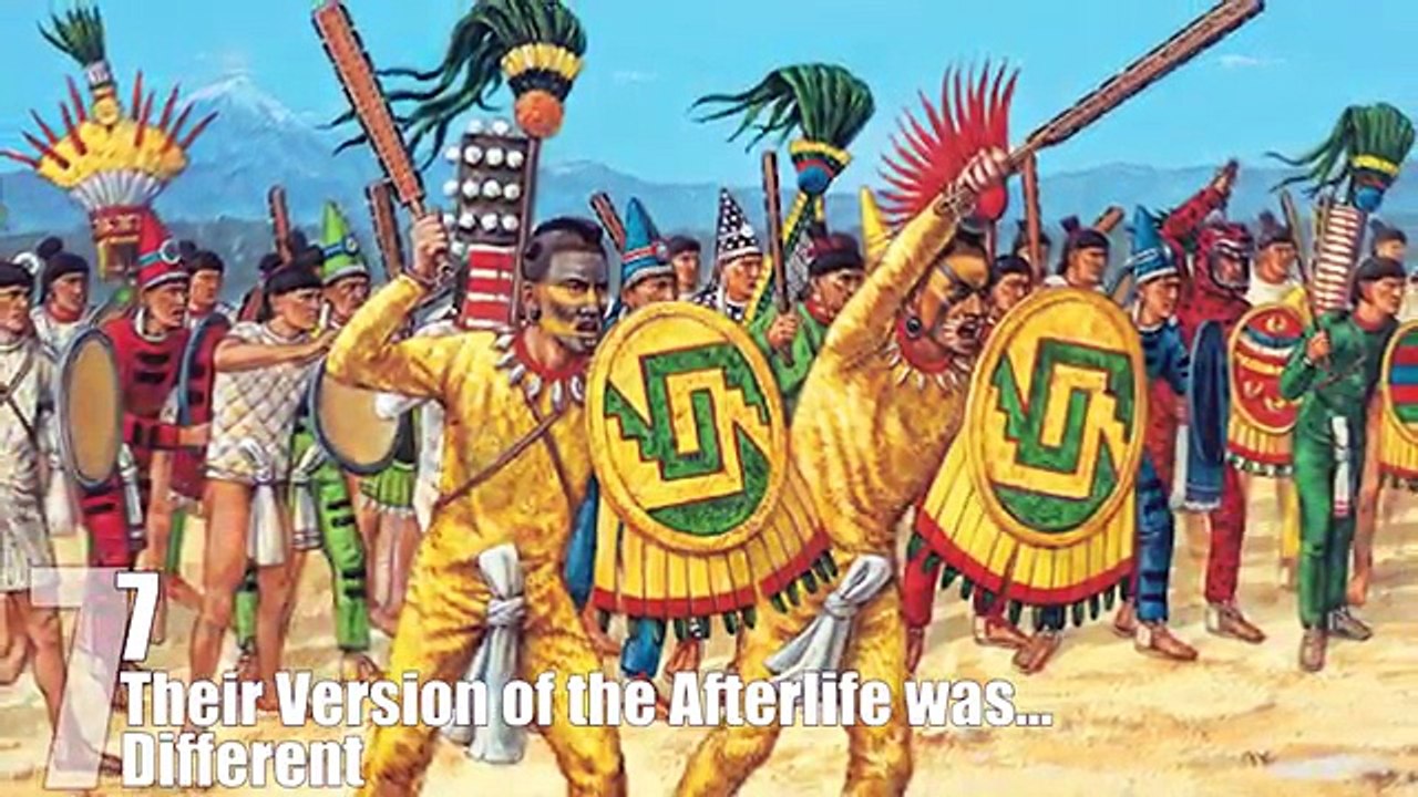 Top 10 HORRIFYING Fs About AZTEC WARRIORS