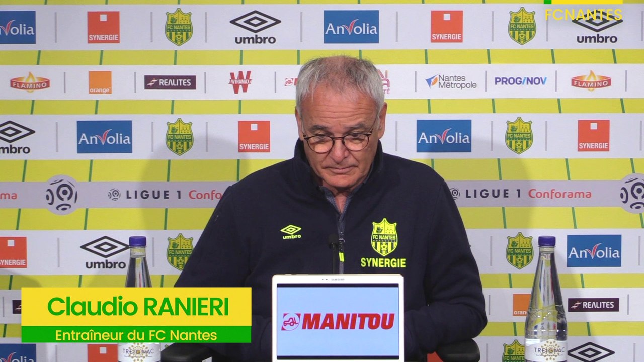 Claudio Ranieri avant OL-FCN