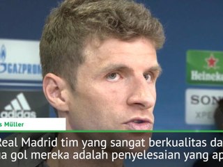 Müller Sangat Kecewa Kalah Dari Real Madrid