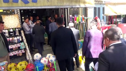 Bakan Eroğlu'ndan esnaf ziyareti - MUŞ