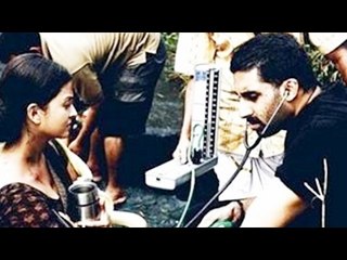 WATCH - Abhishek Bachchan Becomes Aishwarya Rai's Personal Doctor