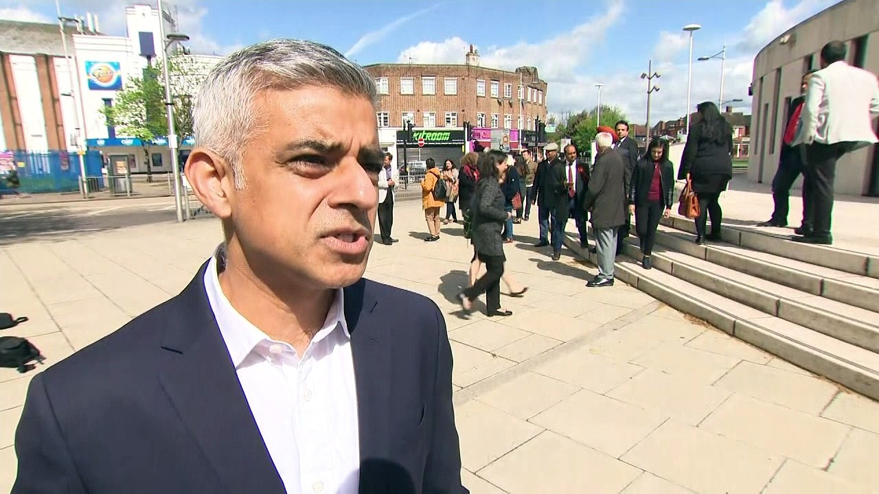 Crime figures ‘increasingly worrying’ says Sadiq Khan