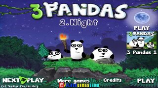 3 Pandas 2 Night Full Game Walkthrough All Levels