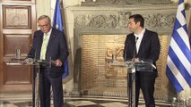 AB Komisyonu Başkanı Juncker Yunanistan'da - ATİNA