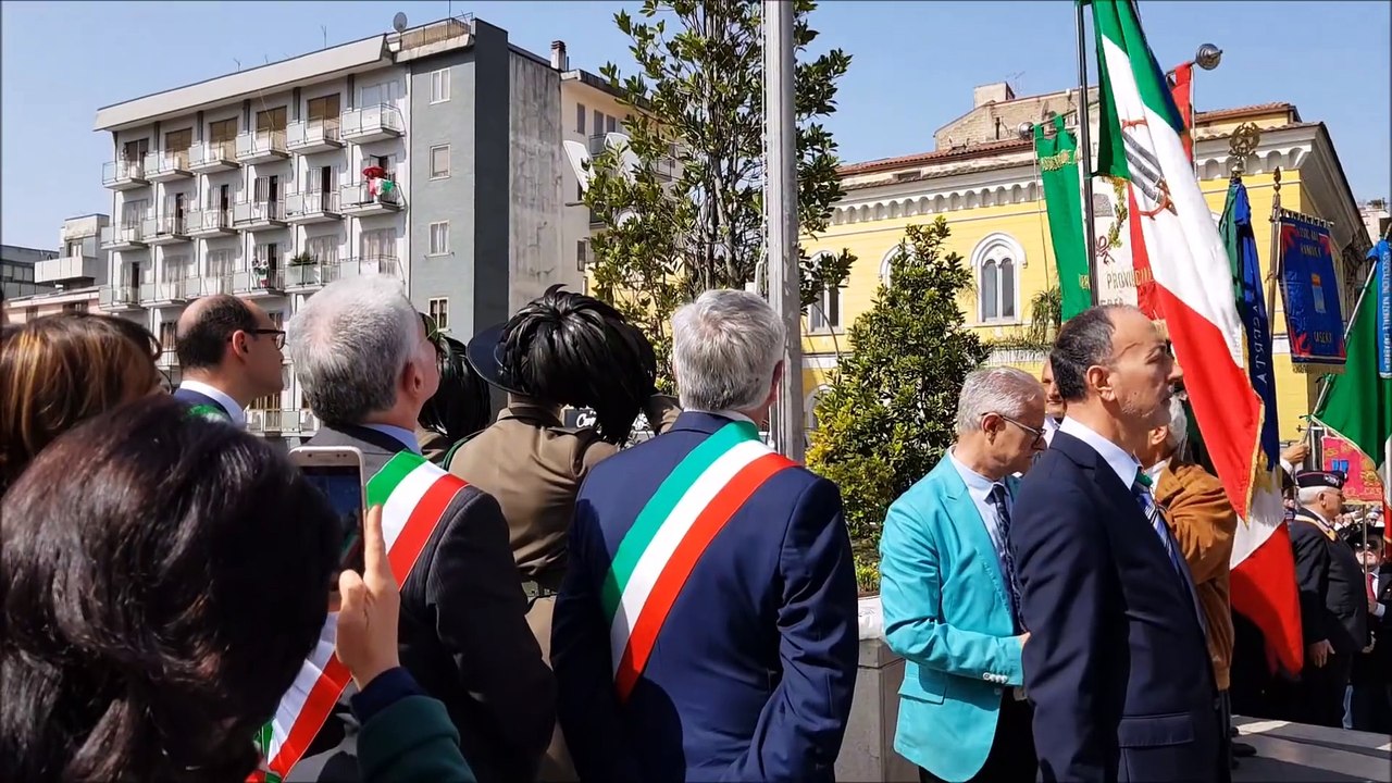 Caserta 25 aprile 2018, Festa della Liberazione .