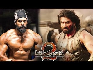 Rana Daggubati BODYBUILDING In GYM For Bahubali 2 - The Conclusion
