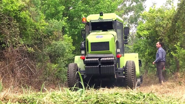 'Kendiyürür bir budama artığı parçalama makinesi' geliştirildi - ANTALYA