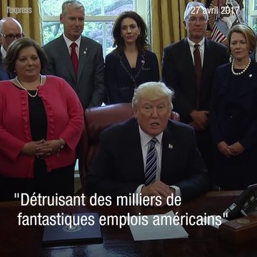 Macron titille Trump devant le Congrès américain