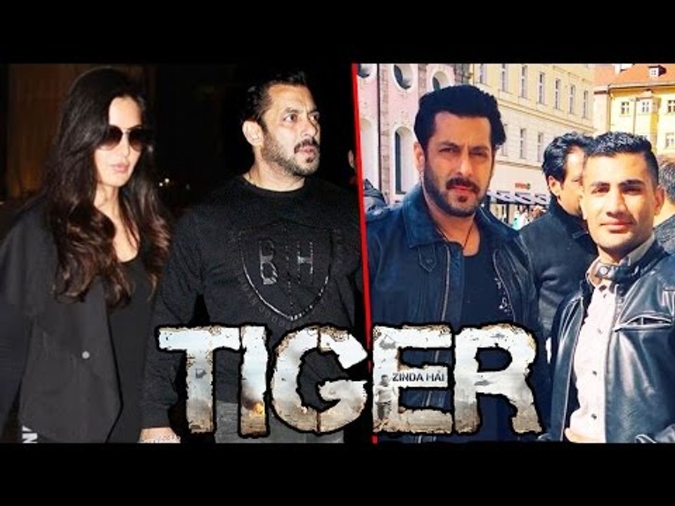 Salman & Katrina Leaves Together For Austria, Salman Poses with Fans On The Sets Of Tiger Zinda Hai