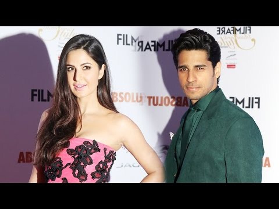 Katrina Kaif & Sidharth Malhotra At Filmfare Glamour & Style Awards 2016