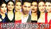 Bollywood Celebs Wishes Fans HAPPY NEW YEAR 2017 |  Kajol, Anushka Sharma, Diasy shah, HOT Sana Khan