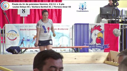 Finale du tir de précision féminin HD, France Tirs, Coulommiers 2018