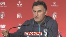 Galtier «Ça sera très compliqué si on ne gagne pas» - Foot - L1 - LOSC