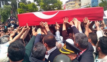 Şehit Uzman Çavuş İsmail Cesur son yolculuğuna uğurlandı