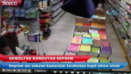 Denizli’de korkutan deprem