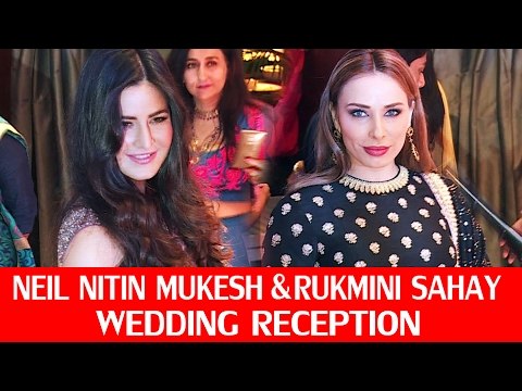 Salman's Girl Friend Iulia Vantur & Katrina Kaif Together At Neil Nitin Mukesh's Wedding Reception