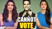 Bollywood Celebs Who Cannot Vote In BMC Elections 2017 | Akshay Kumar , Deepika Padukone