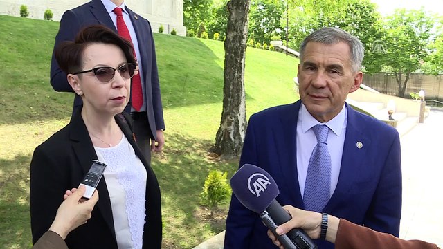 Tataristan Cumhurbaşkanı Rüstem Minnihanov Ankara'da